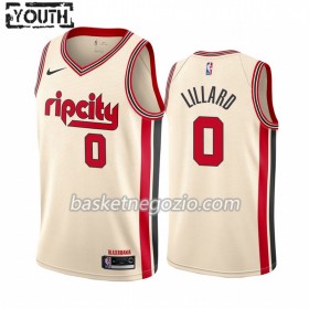 Canotte Bambino Portland Trail Blazers Damian Lillard 0 2019-20 Nike City Edition Swingman